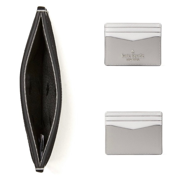 Kate Spade Colorblock Slim Card Wallet - Picture 3 of 11